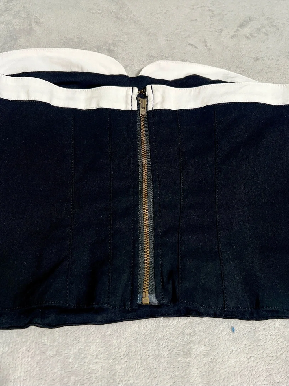 NWT Maeve by Anthropologie Strapless Peekaboo Top size S - Picture 12 of 15